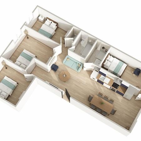 Appartement 4 Chambres Champigny-sur-Marne Bagian luar foto